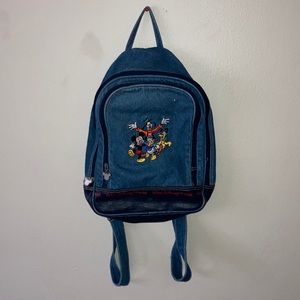 VINTAGE 90s DISNEY DENIM SMALL BAG.